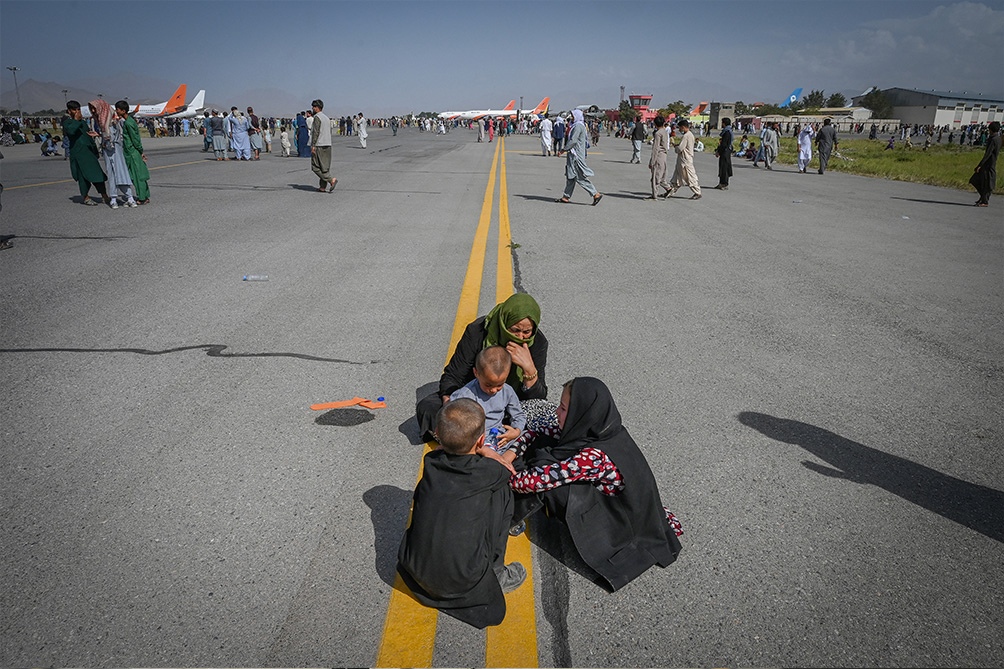 Acnur advirtió que ningún país debe negar la entrada de los afganos que huyan de su país (Foto AFP).